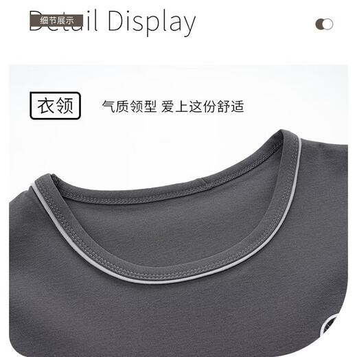 已朵睡衣纯棉男款夏季薄款无袖简约五分裤宽松男士外穿家居服套装 13657 L 【建议100-120斤】