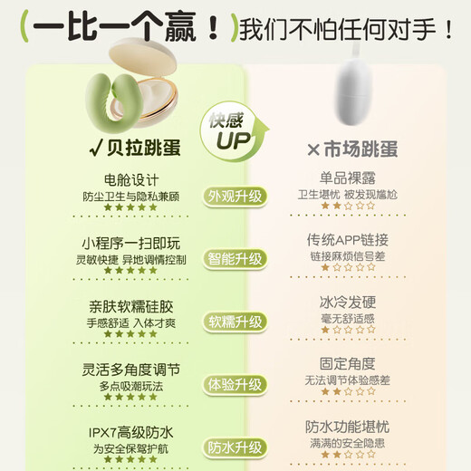 Ji Yu vibrator sex toys for girls small toys for adult women's life understanding underwear self-masturbation device to wear when going out