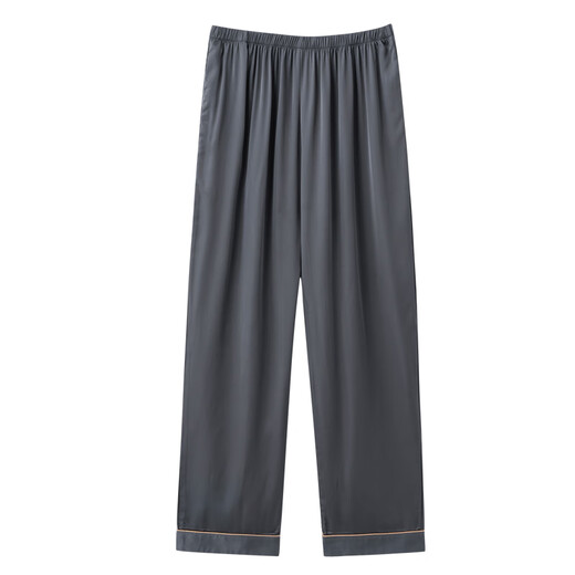 Catman Ice Seide Pyjama Hosen für Herren Sommer Dünnstil 2025 Neue Eis Schneckenkühle, gerade Hosen können außerhalb der Heimathose für Teenager abgenutzt sein.