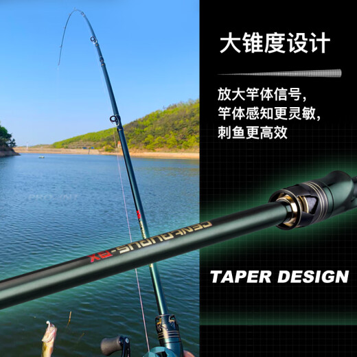 
Comai Laser's ultra-fast adjustment of insect rod, lure rod, mandarin fish, bass, black pit rod, high sensitivity carbon lure rod, 682m Sagittarius straight handle-xf ultra-fast adjustment of 2.04 meters