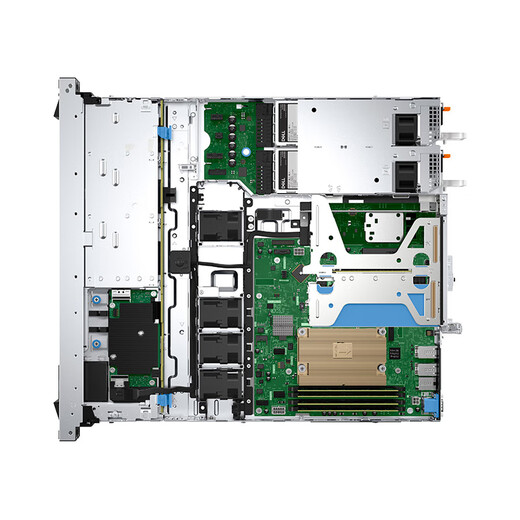 戴尔（DELL）PowerEdge R250/R360 1U机架式服务器金蝶ERP文件共享云主机服务器 R360【E-2456 6核3.3G】双电 128G内存丨4*12T企业丨H755