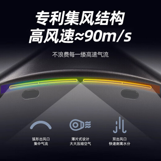 澳莎烘手机干手器全自动感应卫生间家用吹手烘干机吹干器干手机器 3890-灰色