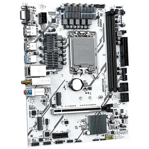 精粤H610M主板CPU套装台式电脑游戏ARGB/WIFI主板CPU 酷睿I3 12100F/12400F/13400F/13100F板U LGA1700 H610M GAMING WIFI+1210