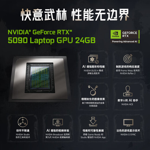 Jiangxing coloré x18 Max Core Ultra 50 Series Nouvel ordinateur portable de jeu haute performance de 18 pouces de 18 pouces équipé d'une carte graphique 5080/5090 U9275HX / 5090-24G / 200Hz / 4k 64G D5-5600Hz + 2t PC