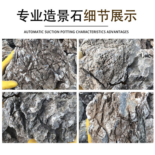 Landscape stone stream stone fish tank landscaping stone potted plant real stone grass tank rockery small bonsai micro landscape Qinglong stone rough stone 10 pieces (about 2-5cm)