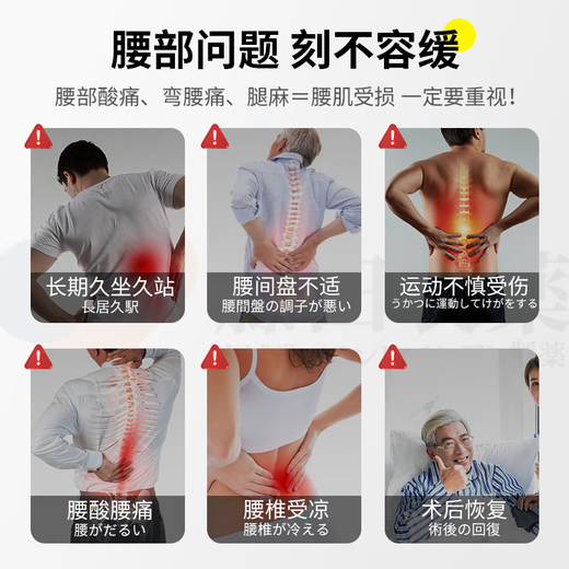 Fujita Pharmazeutische Japan Lumbalschlinge Schutzgürtel Lumbalscheibenvorfalllumbalbeanspruchung Lendenschmerzen Langfristig sitzendes Artefakt für Männer und Frauen