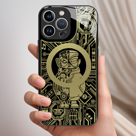 Ruihuanbai Sanxingdui Mobiltelefon Hülle Apple 14 Huawei Mate60 Cultural und Kreatives iPhone 15 Promax Museum Oppo Xiaomi Jle15051 Sanxingdui-White Light Glass Shell Redmi K60