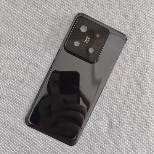 Suitable for Xiaomi 14 glass back cover to replace 14pro original original rear screen battery cover rear shell plate mobile phone shell Xiaomi 14pro/black