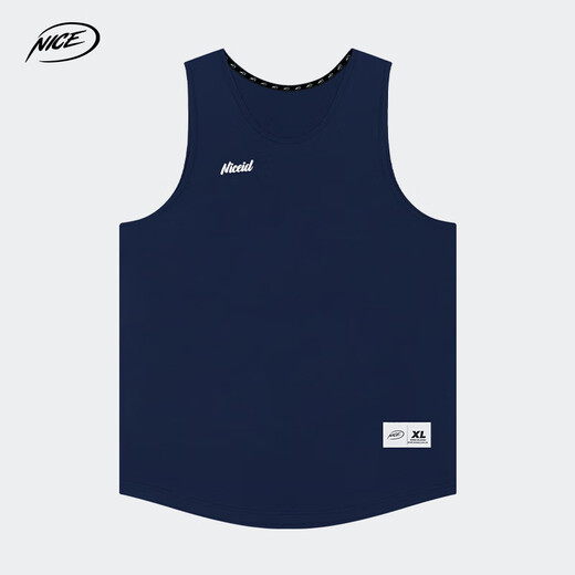 NICEIDNICE季篮球训练服吸汗透气速干背心 黑色 M
