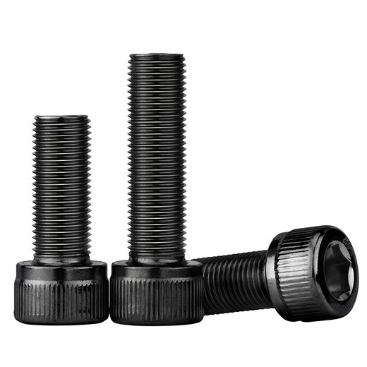 129-grade high-strength fine-thread hexagon socket screws, cup-head fine-thread cylindrical head bolts, M8M10M12 full box, M8*1*16, 380 full threads per box