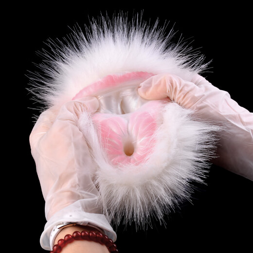 Geeba Plush Toy Aircraft Cup Her Manual Masturbation Device Simuliertes Tier vaginaler Penis -Trainer Silikon Messy Sheep6227 Dual Channel [12*17*29 cm]