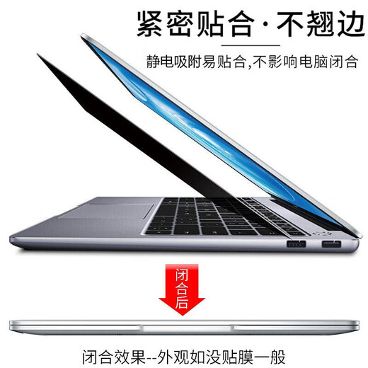 戏珑 苹果MacBook Air/Pro 系列笔记本电脑屏幕膜 磨砂防反光屏幕膜 护眼防蓝光膜 防窥膜 吸附式全方位【360°】防窥膜 13.3英寸苹果 Pro A1502 /A1278