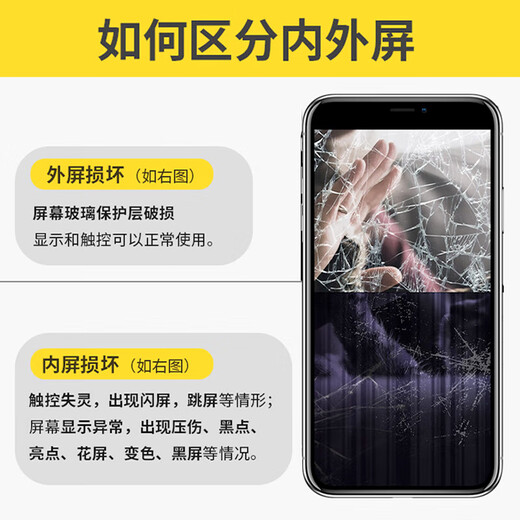 品胜（PISEN）适用苹果15屏幕总成iphone14手机xsmaxs内屏XR13内外屏维修12promax/11手机屏幕更换显示原屏拆机 【苹果XR全新高清屏幕】无工具