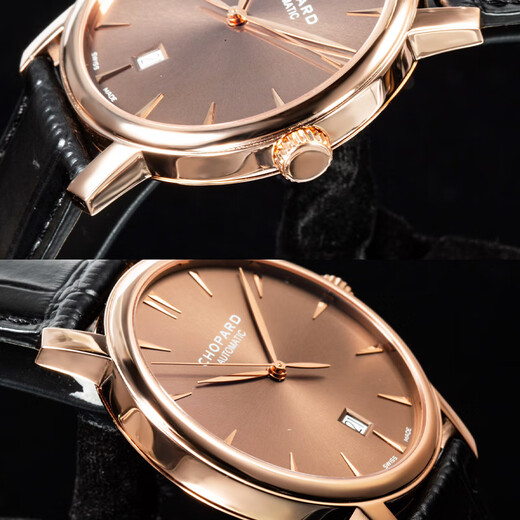[SEGUNDA 99 NUEVO] Chopard Classic Series Men's Watch 161278-5012 Mecánico automático de 18k Rose Gold Swiss Business Men's Watch 40mm-18k Rose Gold-161278-5012