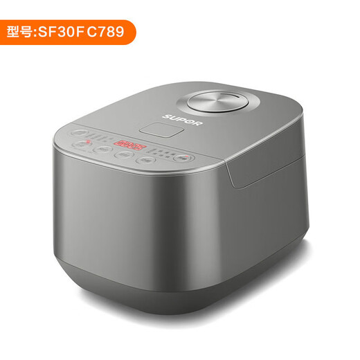 苏泊尔（SUPOR）电饭煲家用小型多功能煮饭锅煲汤煮饭两用小容量智能电饭锅 黑灰色 SF30FC689