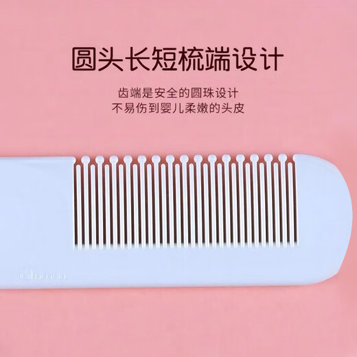 Taube Baby Nagel Clipper Baby Sicherheit Anti-Clip Fleisch Nagel Clipper Neugeborene Runde Kopf Nagel Clipper Fetales Haar Kamm Weichkamm Pinsel Set