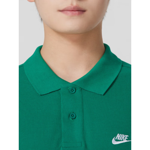 耐克（NIKE）T恤男装 2025夏季新款运动服透气宽松亲肤跑步休闲网球polo衫短袖 FN3895-365/绿色/晒图退5 S (165/84A)