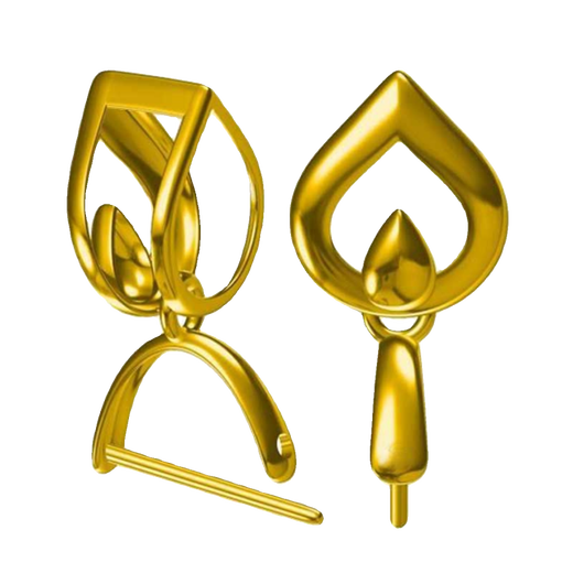 DL 1998 gold buckle head 18K thickened buckle clip buckle melon seed buckle jade jade buckle inlaid with K gold pendant buckle di 18K dark yellow l 1. round copper coin