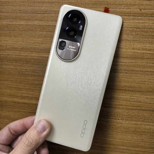 OPPO is suitable for Re0 original back cover glass oppore0pro + pure original disassembly rear case battery cover re0 (brilliant gold) pure original customer service back cover with