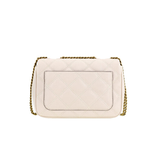Tory Burch TB Frauenbag Willa One-Shoulder Crossbody Small Square Bag Chain Achselbeutel für Freundin 148243 Weiß 724