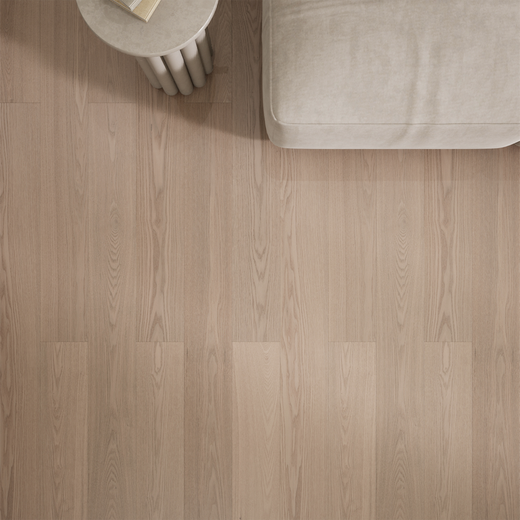 Chêne personnalisé Nouveau salon en bois massif à trois couches Style Crème Crème Couleur gris clair Couleur du sol Mysse du sol Mélange Fermer du sol Europe