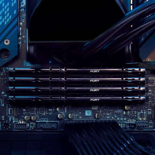 Kingston Beast series Hacker God 16G 32G DDR5 5600 6000 6400 5th generation desktop memory FURY gaming e-sports supports XMP&EXPO Super Beast 6000 Hynix A-die particles black 64GB 2 (32G*2)