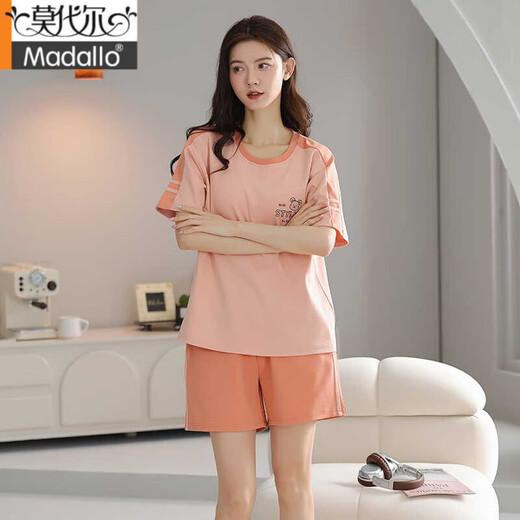 Modal Pure Cotton Summer Pyjamas Frauen Pullover Pyjamas Sommer kurzärmelige Shorts komfortable und lässige Heimbekleidung Z9855 [Hauptbild] M [empfohlen, 80-100 Jin zu tragen [Jin ist gleich 0,5 kg]]