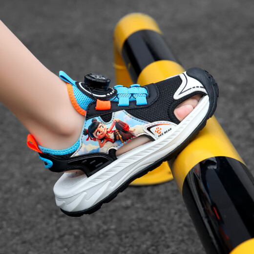 Heaacooa nezha sandals garçons beaux baotou 2025 Nouveaux chaussures de plage pour enfants d'été