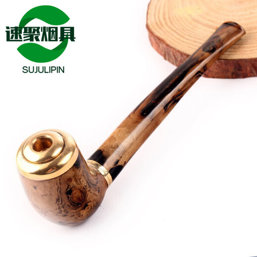 LUXFO Hailiu cigarette mouth pipe dual-purpose live Liuxue Liu double circulation filter can clean business gift box packaging BDS12033 gift box packaging (SF Express)