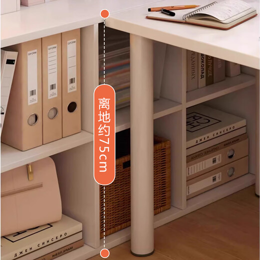 Xingkai computer desk desktop desk student desk home writing desk long table makeup table BGZ767 white 100*60