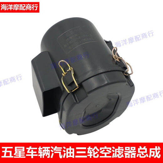 单养千秋雷沃三轮车摩托车150新款空滤器空气滤芯过滤器原厂配件 空滤器总成1个1D11976
