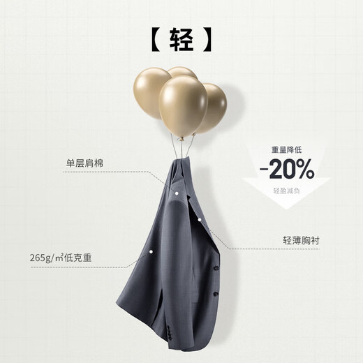 Jinlilai [laine de lavage à la machine] Nouveau costume d'automne et d'hiver pour les hommes commutant la veste décontractée formelle mince de veste décontractée EZTG30936012-Black-99 56 A recommandé 160-170jin [Jin est égal à 0,5 kg]