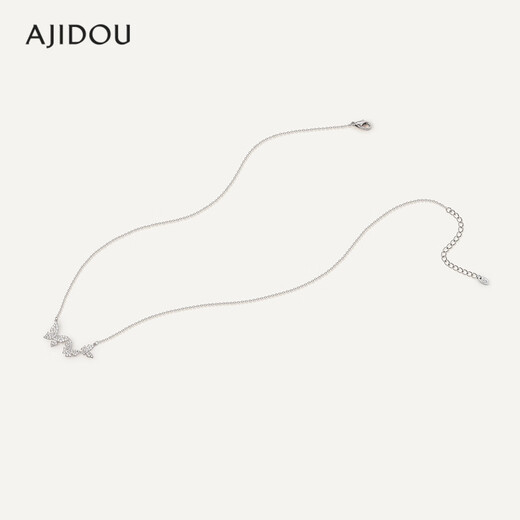 AJIDOU Ajidou necklace butterfly necklace silver pendant high-end niche light luxury exquisite clavicle chain gift for girls