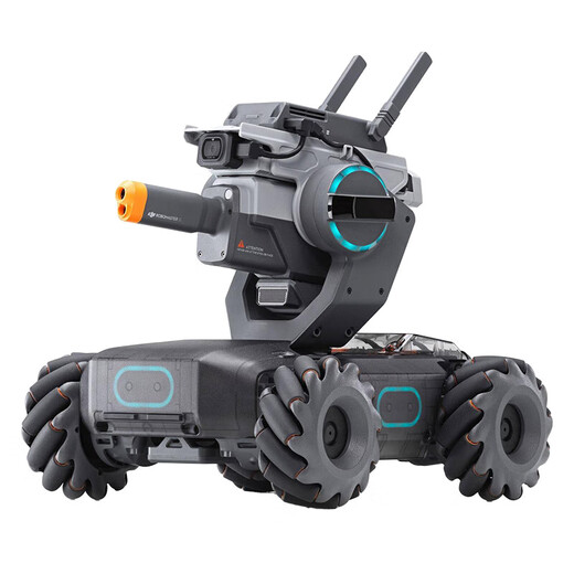 DJI ELF DJI Mecha Master Robomaster S1 künstliche Intelligenz -Programmierung Roboter Wettbewerbsfähige Kamera Fernbedienung Car EP [Quick New] Mecha Master S1 Double Electric (vollständige Zubehör/schnelle Lieferung)