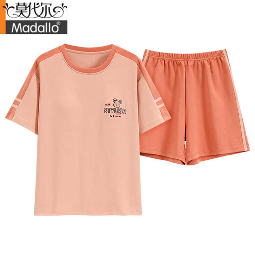 Modal Pure Cotton Summer Pyjamas Frauen Pullover Pyjamas Sommer kurzärmelige Shorts komfortable und lässige Heimbekleidung Z9855 [Hauptbild] M [empfohlen, 80-100 Jin zu tragen [Jin ist gleich 0,5 kg]]