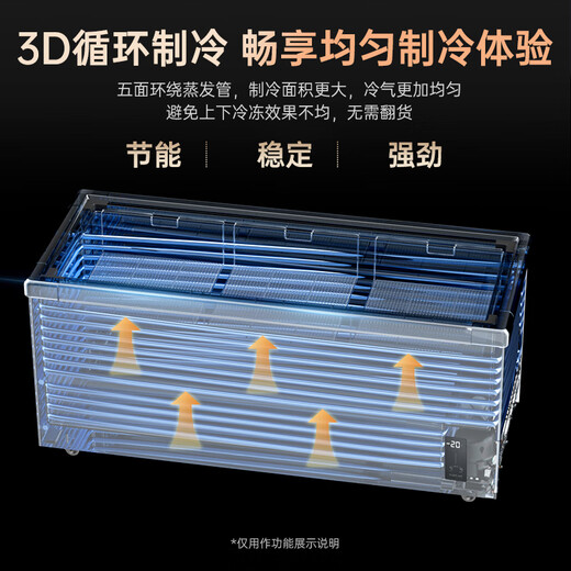 荣事达（Royalstar）冰柜商用卧式岛柜冷藏冷冻展示柜大容量熟食柜商场超市组合柜透明玻璃保鲜柜速冻烧烤海鲜点菜柜 1.8米欧岛单温-长1800*宽800*高830