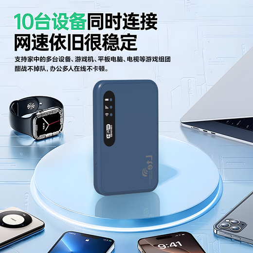 Xiaoyi portable wifi 5g unlimited traffic 2025 unlimited speed network broadband national universal high-speed traffic smart portable router Internet truck-mounted home high-speed WiFi6 standard version three-core three-antenna lifetime warranty five years replacement 10G one month