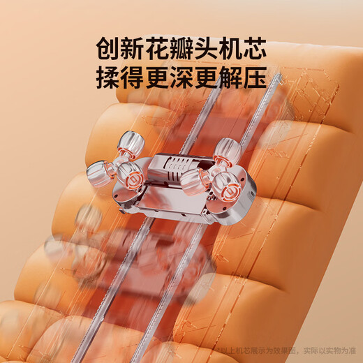 Oaks (AUX) massage chair full body home small 2025 top ten brands compact folding smart sofa chair leisure rocking recliner parents birthday gift practical for parents and elders Sunshine Orange Upgraded rail walking kneading model + detachable cloak