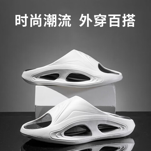Les pantoufles Zhenxi Eva hommes portent une maison intérieure sans glissement simple et à mode