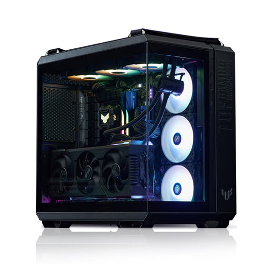 ASUS ammunition depot TUF family bucket 5080/5070Ti/5070 graphics card AMD Ryzen 79800X3D thousand frames e-sports DIY assembly computer game GT502 host desktop complete machine R7 9800X3D + ASUS TUF 5080 configuration eight