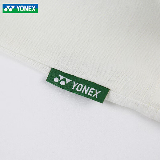 Yonex yonex badminton kleider kurzhärme T-Shirt yy schnell trockener Sportswear Top 16833cr 16833cr Sport T-Shirt Ice Beige l