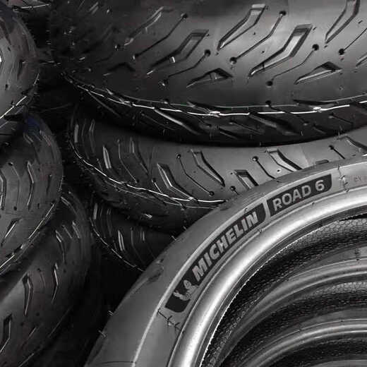 ANZ MICHELIN ROAD6 Pneus de moto à fusion semi-chauve
