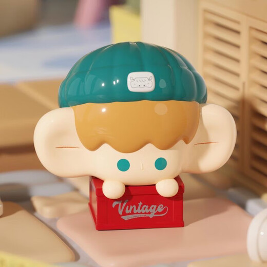 À la recherche de la série de vie d'imagination Unicorn U-grain Rico Mini Doll Desktop Ornements mignons Blanc de fraise de fraise intelligente Boîte de débouchage Contrôler No Egg Shell (environ 3 cm)