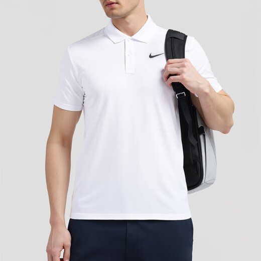 耐克（NIKE）Polo衫男短袖 2025夏季新款跑步透气训练服运动服晨练队服翻领t恤 fn3895-365/晒单退5元 S