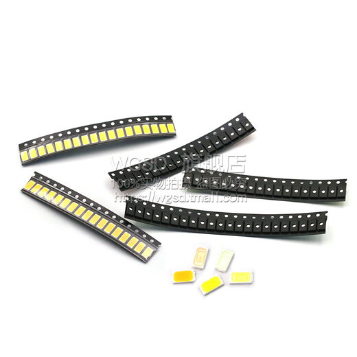 Dafurui LED SMD lamp beads 0.2W 0.5W cold white red light positive white light warm blue emerald green yellow highlight meter 5730 purple light 0.5W150MA 3.3-3.6V (30 pcs)