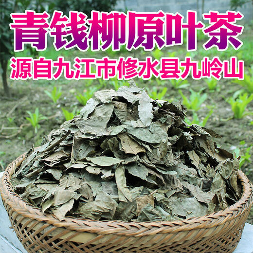 Jiangxi Xiushui Qingqian Willow Tea Tender Sprouts Golden Qian Willow Tea Wild Alpine Ancient Tree Raw Leaf Grained Tea 2 boxes/250g*50 bubbles