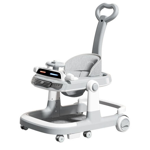 Raft Core Walker O-Leg Baby 2025 Baby Walker Walker 2025 NUEVO FUNCIÓN O-LEG Gray Wheeler Wheeler