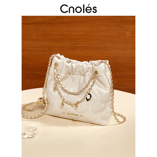 Cnoles Diamond Stray Sac Niche Niche haut de gamme Haut-épaule Crossbody Underarm Sac cadeau d'anniversaire pratique pour petite amie