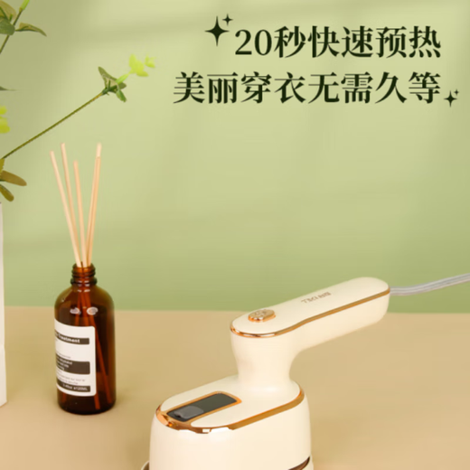 RASW德国手持挂烫机家用小型便携式蒸汽熨斗烫衣服熨烫机宿舍旅行神器 高配款【陶瓷面板】熨烫效果好