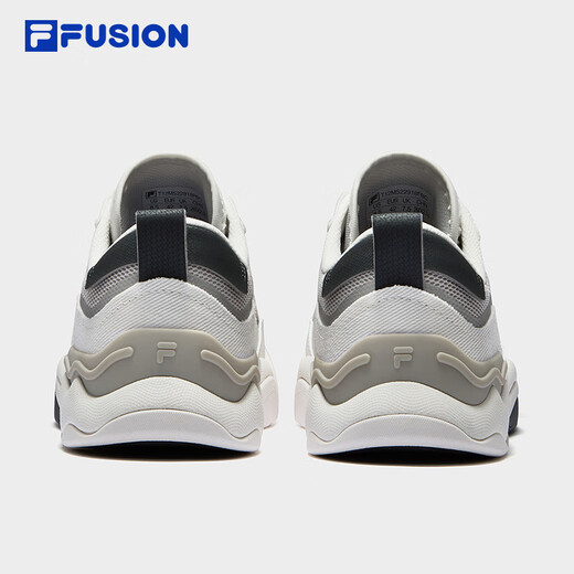 Chaussures pour hommes Fusion Fusion, chaussures de vie de skateboard, 2025 Nouvelles chaussures de coup de pied, chaussures en toile à 2 génération, blancs, blanc / antarctique gris-bc 41
